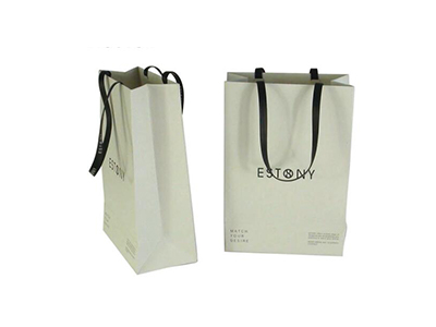 White Card paper bag