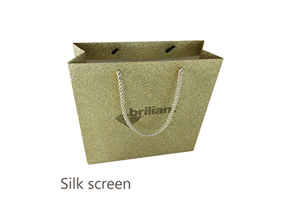 Glitter Paper Bag