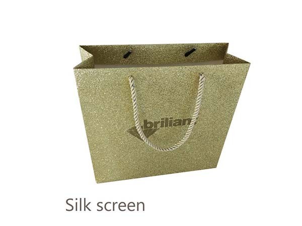 Glitter Paper Bag