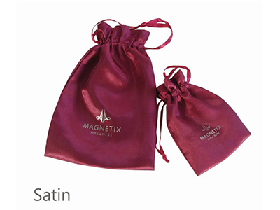 Red Satin Pouch