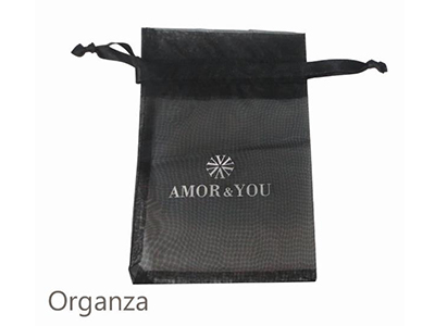 Black Organza Pouch