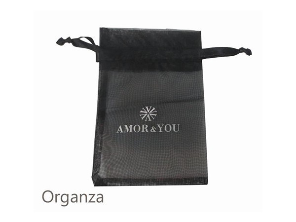 Black Organza Pouch