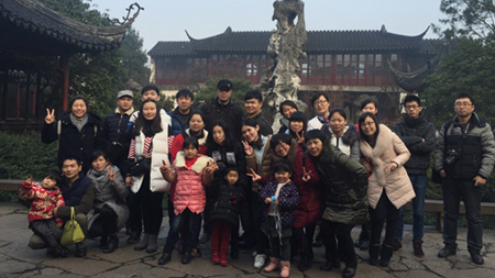 Multipack team  raveling in Ancient City-Suzhou